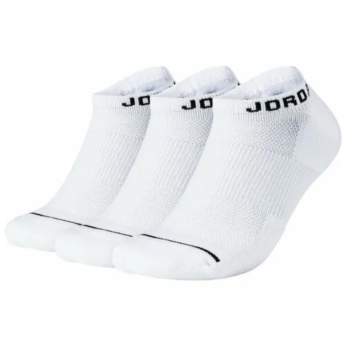 Носки Jordan, 3 пары, классические, размер S, белый