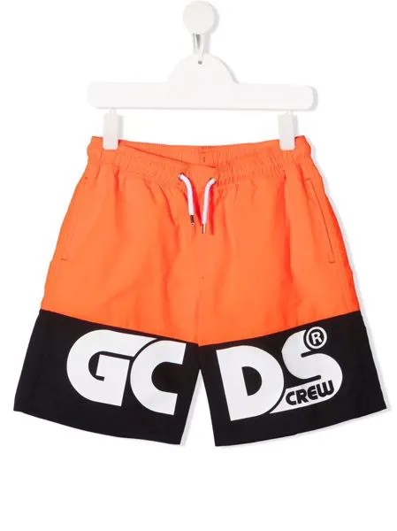 Gcds Kids плавки-шорты с логотипом