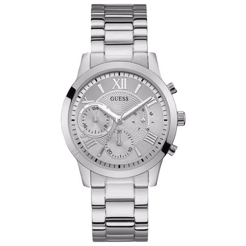Наручные часы GUESS Dress W1070L1, серебряный, серый