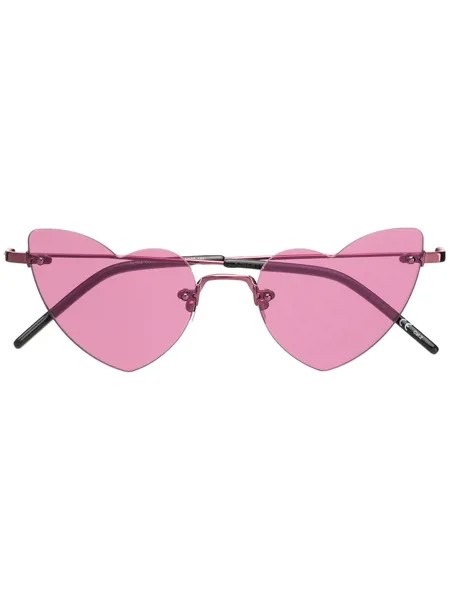 Saint Laurent Eyewear солнцезащитные очки 'Lou Lou'