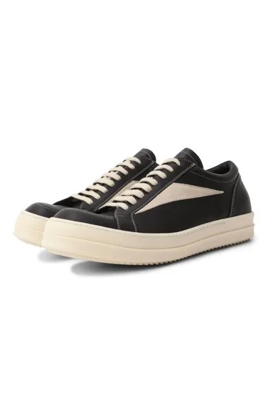 Кожаные кеды Hollywood Rick Owens