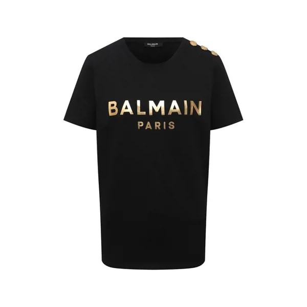 Хлопковая футболка Balmain