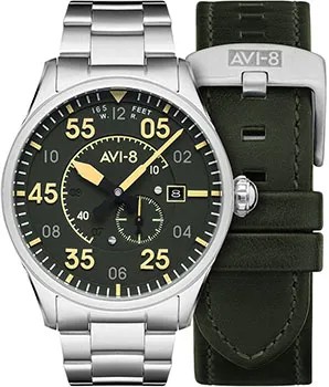 Fashion наручные  мужские часы AVI-8 AV-4073-22. Коллекция Spitfire