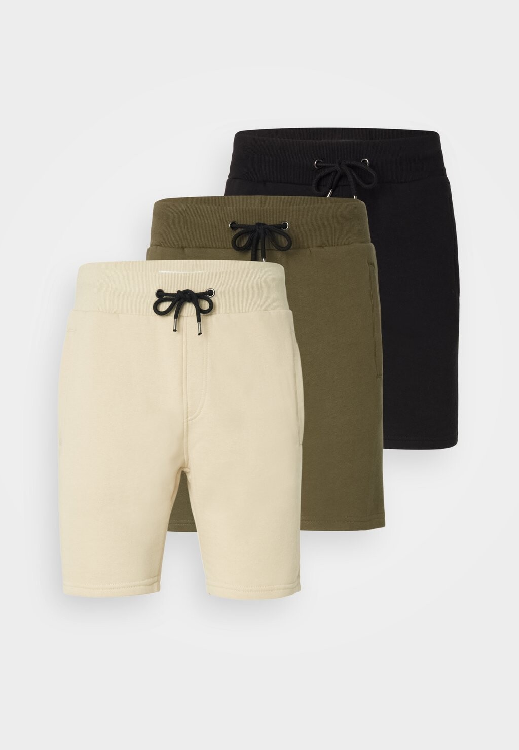 Шорты 3 Pack Pier One, черные