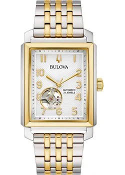 Японские наручные  мужские часы Bulova 98A308. Коллекция Sutton