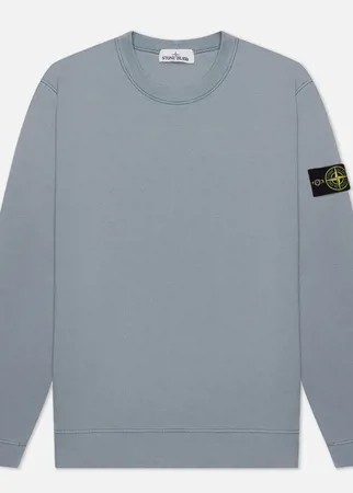 Мужская толстовка Stone Island Crew Neck Cotton Fleece, цвет серый, размер XXL