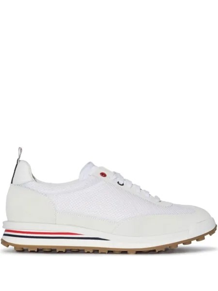 Thom Browne кроссовки со вставками, белый