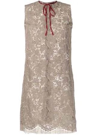 Gucci Pre-Owned кружевное платье