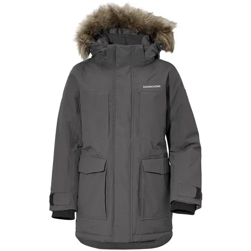 Куртка Didriksons Madi 502623, размер 160, серый