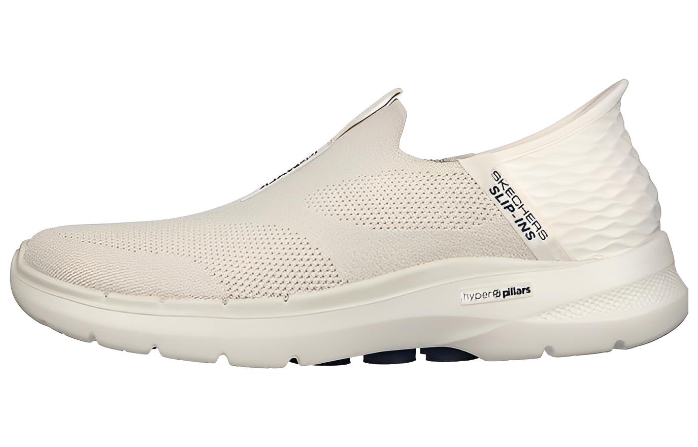 Skechers Go Walk 6 Lifestyle Shoes Men Low-top Off White