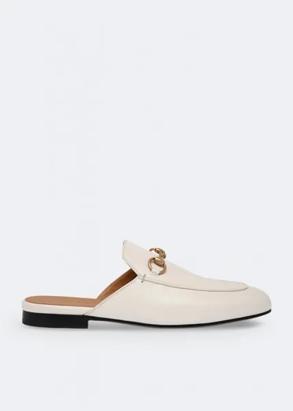 Мюли GUCCI Princetown mules, белый