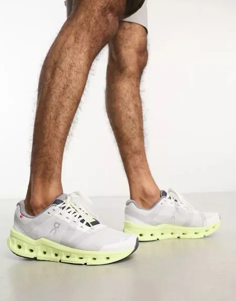 Беговые кроссовки ON Cloudgo в морозе и соломе On Running