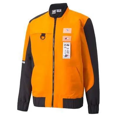 Puma Bmw M Motorsport Street Moto куртка мужская оранжевая повседневная спортивная верхняя одежда 5