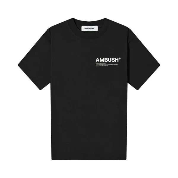Футболка Ambush Workshop Logo Tee, черный