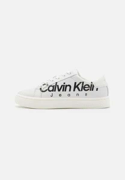 Низкие кроссовки CAP CLASSIC CUPSOLE GRAPHIC Calvin Klein Jeans, ярко-белый/черный