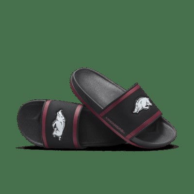 Шлепанцы Nike Offcourt (Arkansas) Slide, цвет Black/Team Crimson/White