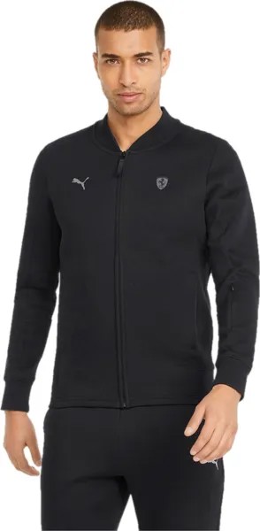 Олимпийка мужская PUMA Ferrari Style Sweat Jacket черная XL