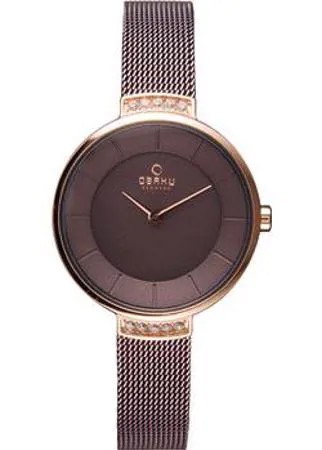 Fashion наручные  женские часы Obaku V177LEVNMN. Коллекция Mesh