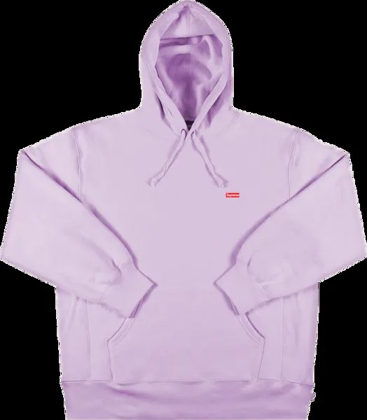 Толстовка Supreme Enamel Small Box Hooded Sweatshirt 'Lavender', фиолетовый