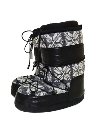 Дутики женские SEBASTIAN MILANO 55133 черные 38 RU