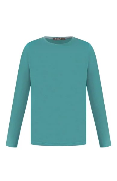Лонгслив из шелка и хлопка Loro Piana