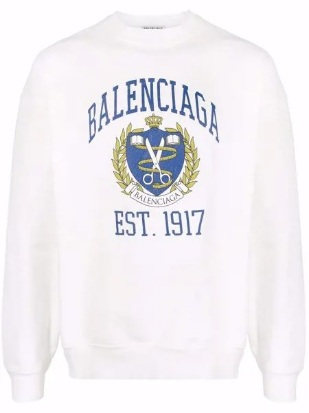 Balenciaga толстовка с логотипом