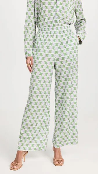 Брюки English Factory Printed Long, зеленый