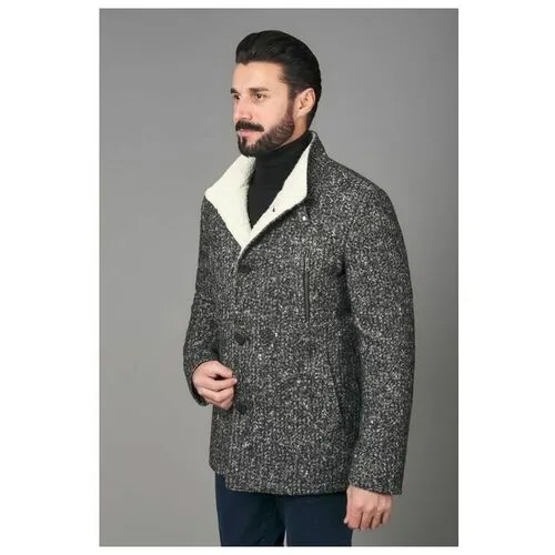 Пальто LEXMER демисезонное, размер 52, серый