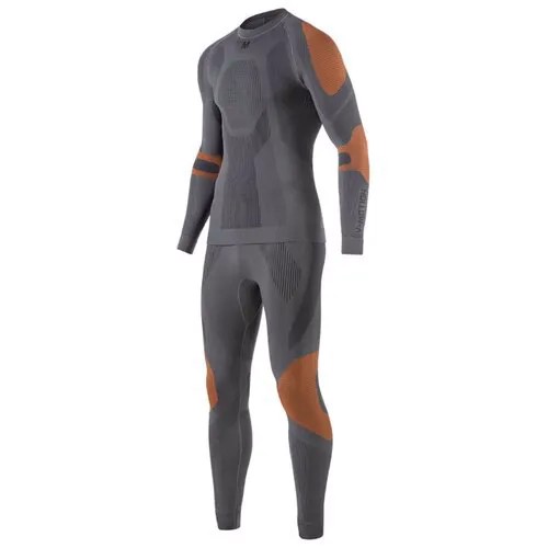 Термобелье V-Motion комплект Alpinesports (м) серо-оранжевый XL