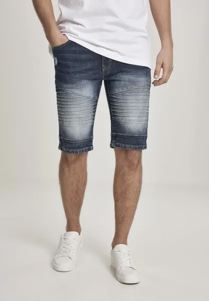 Джинсовые шорты Southpole Herren Biker Denim Shorts Southpole, цвет dk.sand blue