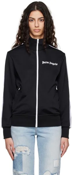 Черная классическая спортивная куртка Palm Angels