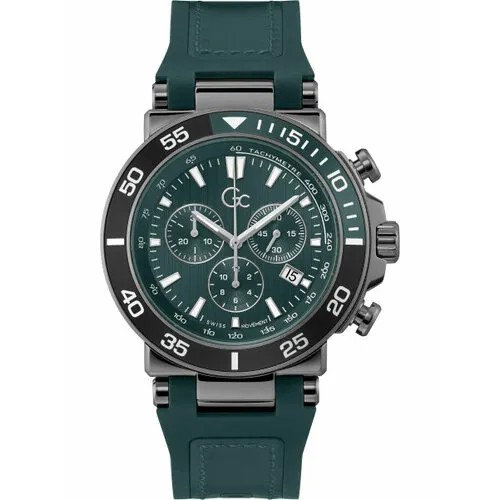 Наручные часы Gc Sport Z14007G9MF, зеленый, серый