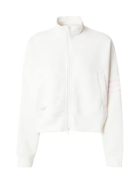 Худи на молнии Adidas NEUCL, белый