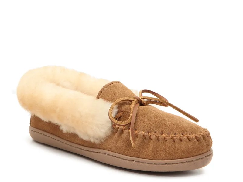 Мокасины Minnetonka Alpine Slipper, коричневый