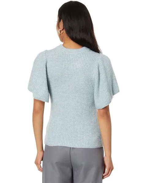 Свитер Lilla P Flutter Sleeve Crew Neck Sweater, цвет Frost