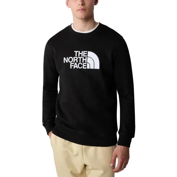 Свитер M Drew Peak Crew Мужской - Черный THE NORTH FACE, цвет schwarz