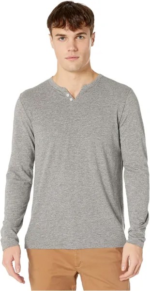 Футболка Joe's Jeans Wintz Long Sleeve Slub Henley, серый