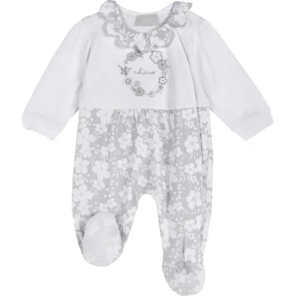 Chicco Комбинезон для девочки Цветы