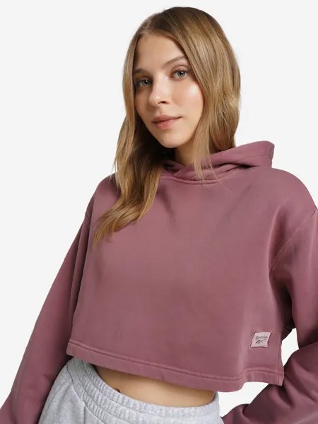 Худи женская оверсайз Reebok, Красный
