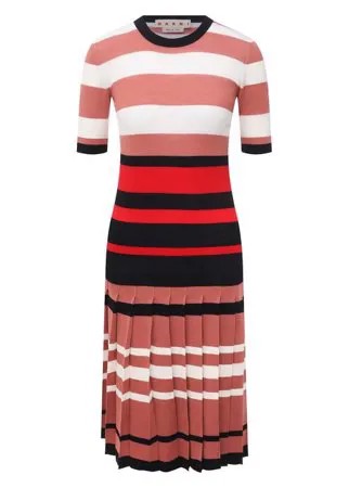Шерстяное платье Marni