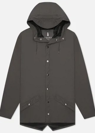 Мужская куртка дождевик RAINS Jacket, цвет серый, размер S-M