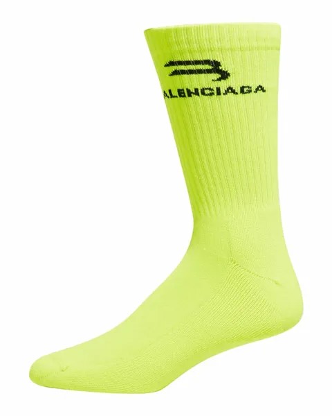 Мужские спортивные носки с логотипом Balenciaga