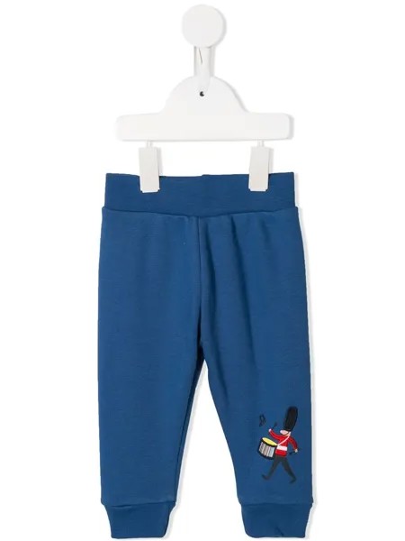 Paul Smith Junior спортивные брюки с вышивкой