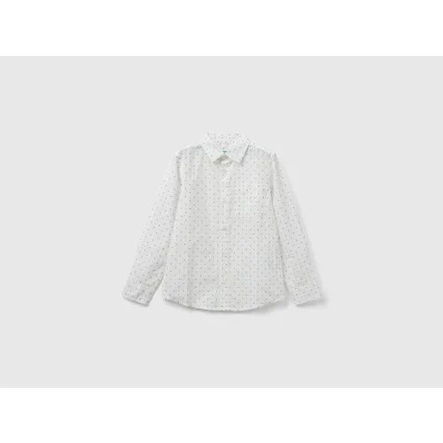 Рубашка UNITED COLORS OF BENETTON, размер XL, белый