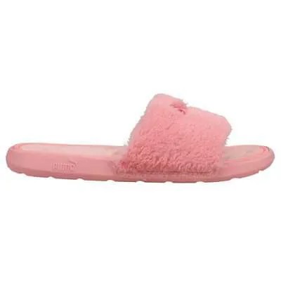 Розовые повседневные сандалии Puma Cool Cat Fluffy Bx Slide Youth Girls 384275-03