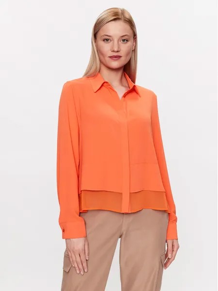 Рубашка стандартного кроя Dkny, оранжевый