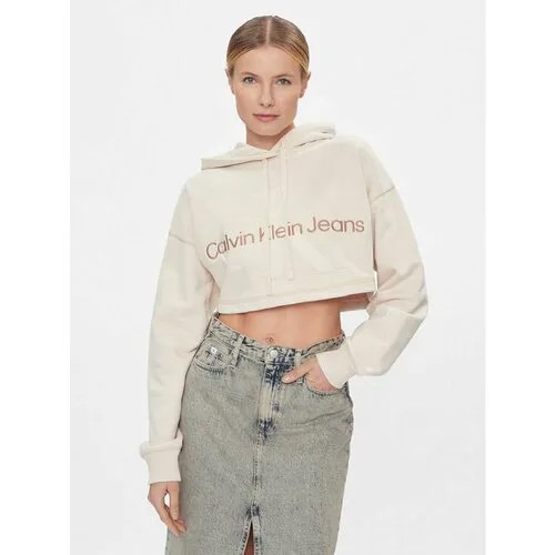 Худи Calvin Klein Jeans, размер XL [INT], экрю