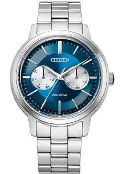 Японские наручные  мужские часы Citizen BU4030-91L. Коллекция Eco-Drive