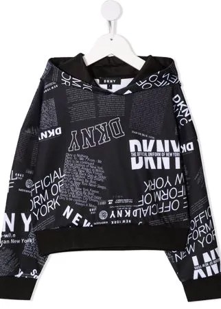 Dkny Kids худи с логотипом