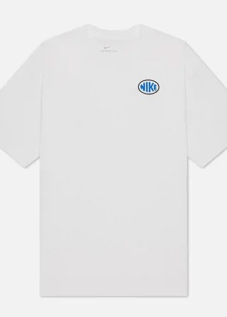 Мужская футболка Nike SB Oval, цвет белый, размер XL